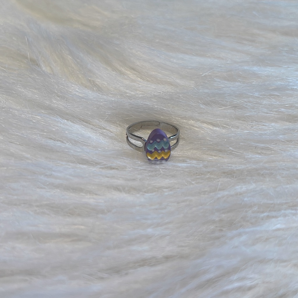 Girls Easter Egg Ring